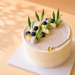 Pandan Yam Cake