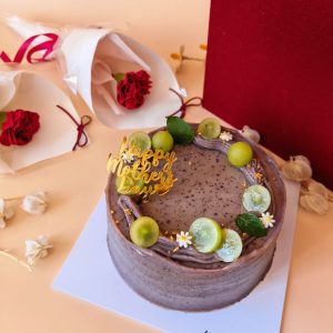 Mother's Day Red Bean Matcha Layer Cake