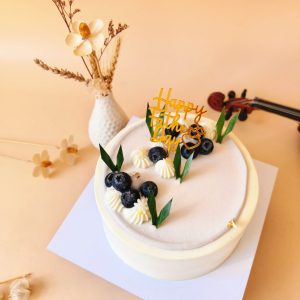 Father's Day Pandan Yam fresh cream Cake